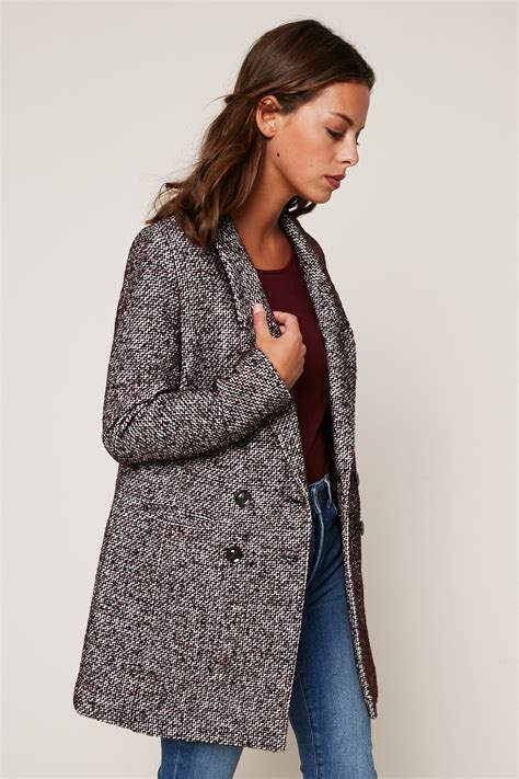 manteau femme mi long.